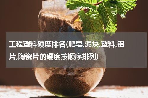 工程塑料硬度排名(肥皂,泥块,塑料,铝片,陶瓷片的硬度按顺序排列)