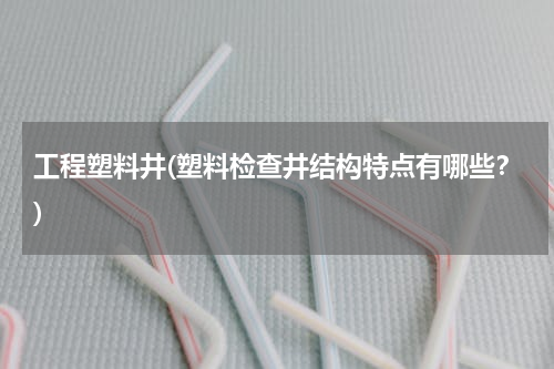 工程塑料井(塑料检查井结构特点有哪些？)