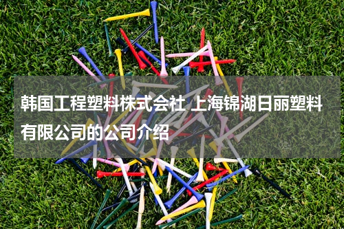 韩国工程塑料株式会社 上海锦湖日丽塑料有限公司的公司介绍