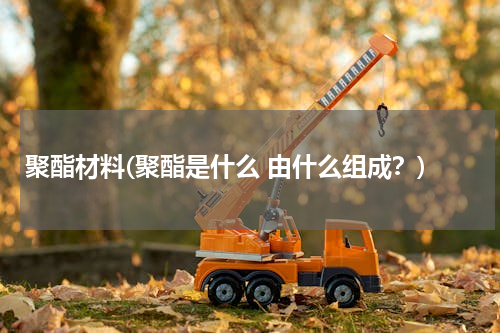 聚酯材料(聚酯是什么 由什么组成？)