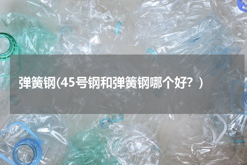 弹簧钢(45号钢和弹簧钢哪个好？)