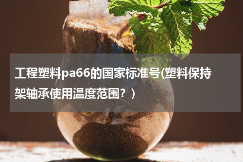 工程塑料pa66的国家标准号(塑料保持架轴承使用温度范围？)