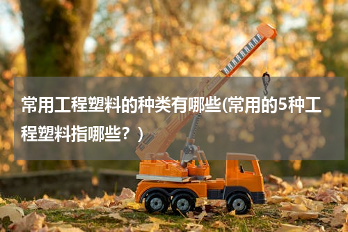 常用工程塑料的种类有哪些(常用的5种工程塑料指哪些？)