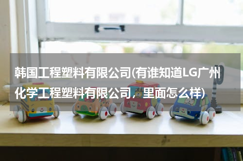 韩国工程塑料有限公司(有谁知道LG广州化学工程塑料有限公司，里面怎么样)